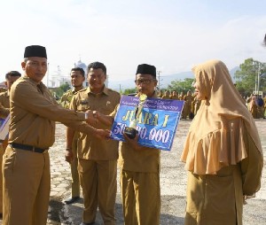 Gampong Meunasah Mon Cut Raih Juara 1 Lomba Desa Tingkat Kabupaten
