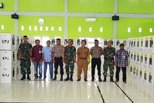 TNI-Polri Amankan Distribusi Logistik Pemilu 2019
