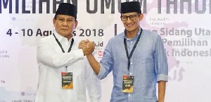 Beredar Kabar, Tak Sepakat Deklarasi Kemenangan, Sandi Diusir Prabowo