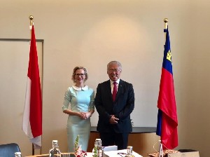 Indonesia-Liechtenstein Sepakat Tingkatkan Kerja Sama Perdagangan dan Investasi