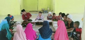 Ikatan Santri Aceh Timur Buka TPQ di Kecamatan Serbajadi Selama Ramadan
