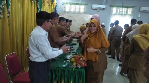 Pertama Masuk Kerja, Kemenag Aceh Timur Gelar Halal bi Halal