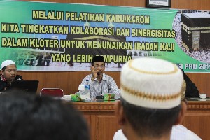 Kemenag Aceh Barat Latih Karu dan Karom Jamaah Haji 1440 H/2019 M