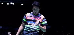 Tekuk Lin Dan, Jonatan Christie ke semifinalÂ Australia Open 2019