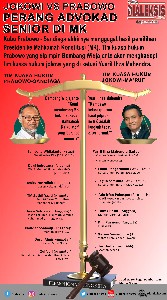 Jokowi vs Prabowo Perang Advokad Senior Di MK
