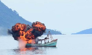 Kapal Malaysia Dominasi Illegal Fishing di Perairan Indonesia
