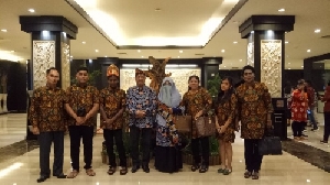 Kakanwil Hadiri Jambore Pasraman Nasional V di Bali