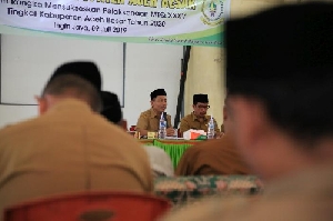 Sekda Aceh Besar Buka Raker LPTQ Persiapan MTQ XXXV 2020