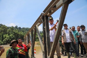 Pemerintah Aceh Bangun Jembatan Penghubung Gayo Lues-Aceh Tamiang