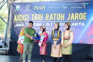 Ini Dia Tiga Penyaji Terbaik Audisi Tari Ratoh Jaroe Semarang