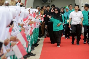 Pemerintah Sambut Kedatangan Atlet Pelajar O2SN di Aceh