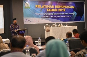 Biro Humas Gelar Pelatihan Kehumasan Se-Provinsi Aceh