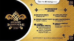 Sejumlah Lomba Meriahkan Program Estafet Budaya Aceh 2019