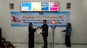 Sukses Menginformasikan Pemilu, RRI Dapat Penghargaan dari KIP Aceh Barat