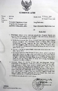 PTUN Batalkan SK Gubernur Pengurus MAA Periode 2019-2023