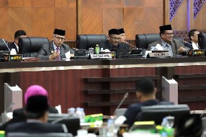 DPR Aceh Setuju Raqan APBA Ditetapkan jadi Qanun APBA