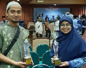 BPS Aceh Raih 2 Juara pada MTQ Korpri Provinsi Aceh 2019