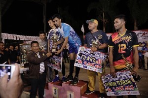 Bank Aceh Kampiun Turnamen Voli Piala Wali Kota Banda Aceh 2019