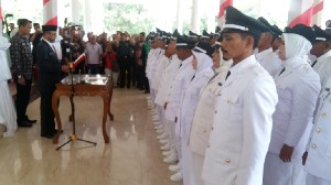 Wakil Bupati Aceh Tamiang Lantik 50 Datok Penghulu, Tiga Diantaranya Incumbent