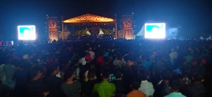 Nissa Sabyan dan Kembang Api Meriahkan Malam Penutupan Aceh International Percussion 2019