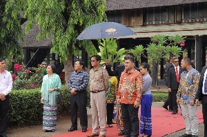 Wakil Presiden Mynmar Kunjungi Anjungan Aceh di Jakarta