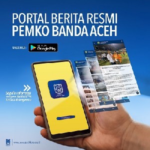 Website Resmi Pemko Banda Aceh Kini Hadir dalam Bentuk Aplikasi Mobile