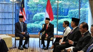 Bertemu di Tokyo, Ini 3 Permintaan Ma'ruf Amin kepada Raja Malaysia