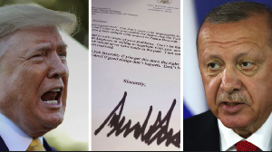 Presiden Erdogan Buang Surat dari Presiden Trump ke Tempat Sampah