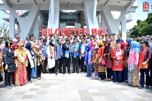 Perdana, Deklarasi Komunikasi Kebangsaan Digelar di Tugu Nol Kilometer Indonesia Kota Sabang