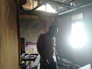 Diduga Konsleting Listrik, 1 Unit Rumah di Aceh Jaya Terbakar