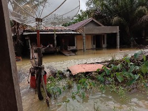 Curah Hujan Tinggi, Rumah Warga Aceh Singkil Direndam Banjir