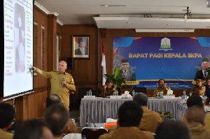 Sekda Aceh Pacu Kepala SKPA Capai Target Program 2019