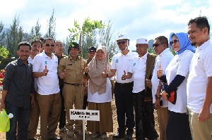 PT SBA Rehabilitasi Bekas Tambang di Lhoknga Seluas 5000m2