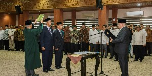Sekda Aceh Lantik Pejabat Widyaiswara dan Pustakawan Ahli Madya
