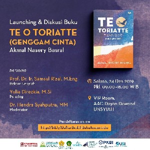 Launching Novel Teo Torriatte: Merawat Ingatan, Mengobati Hati