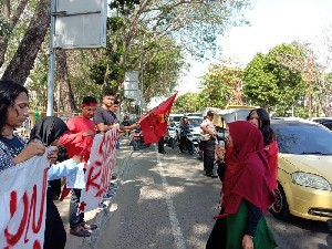Demo Blok B Migas, Ek-LMND Ajukan 6 Petisi