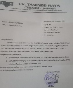 14 Paket Proyek di PUPR Aceh Tamiang Belum Dibayar