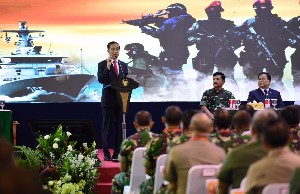 Presiden Jokowi Tegaskan Kedaulatan NKRI Harga Mati