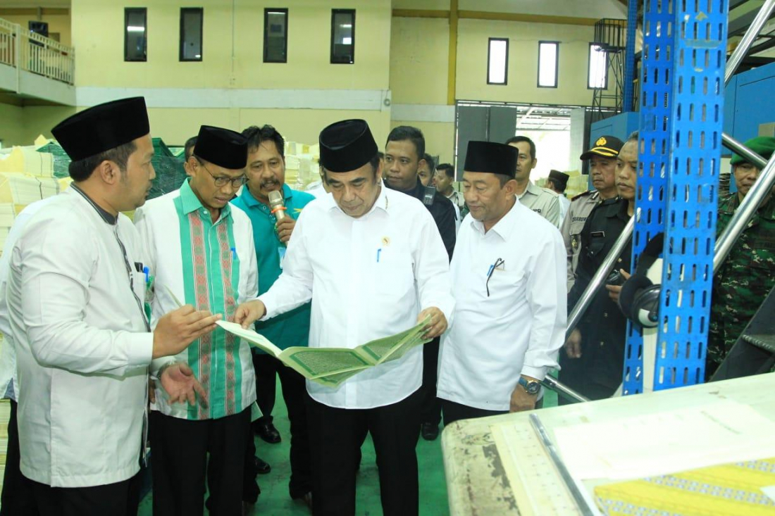 Kementerian Agama Tingkatkan Produksi Cetak Al-Qur'an