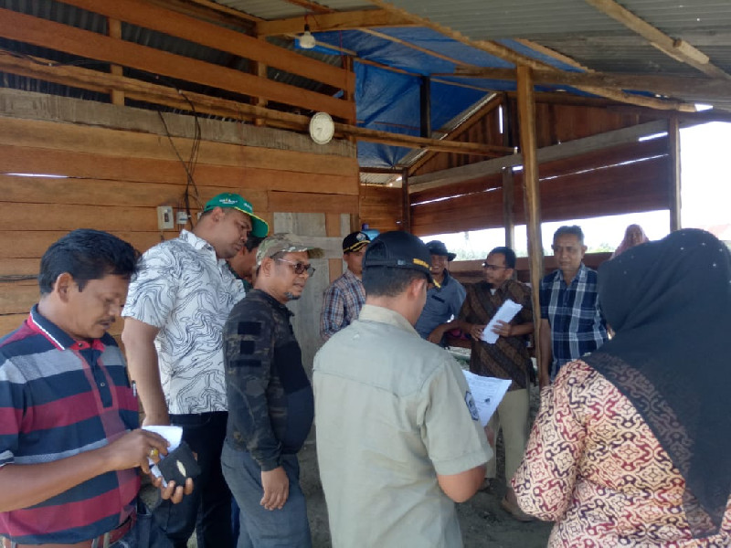 Komisi II DPRK Bireuen Tinjau Dermaga TPI Peudada, Pemilik Tanah Desak Ganti Rugi