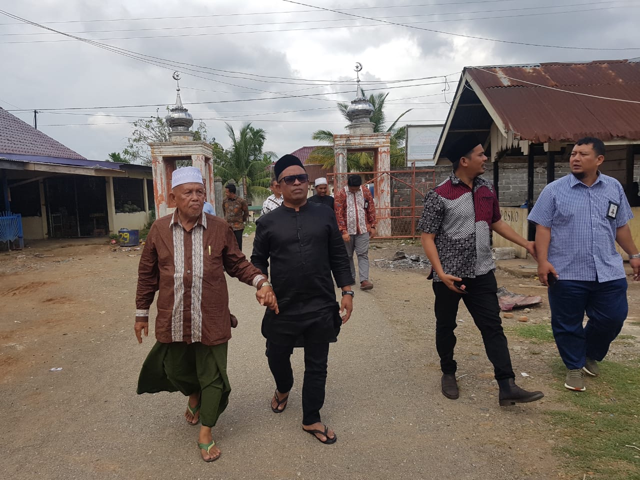 Rafli Silaturrahmi dengan Ulama Dayah di Aceh Jaya