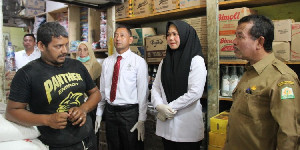 Disperindag Aceh Lakukan Sidak Pasar Untuk Atasi Lonjakan Kebutuhan Pangan Terkait Covid-19