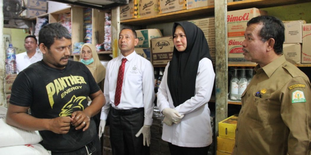 Disperindag Aceh Lakukan Sidak Pasar Untuk Atasi Lonjakan Kebutuhan Pangan Terkait Covid-19