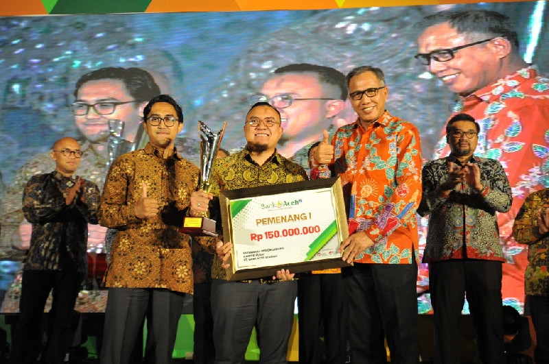 Seulanga Timoh Juara Desain Gedung Bank Aceh Syariah