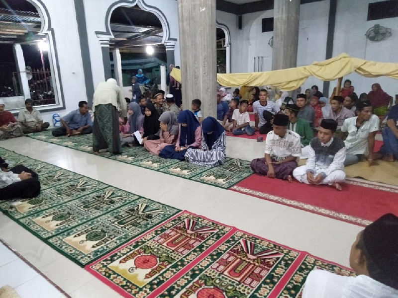 Sambut Ramadan, Warga Merpati Santuni Puluhan Anak Yatim dan Fakir Miskin
