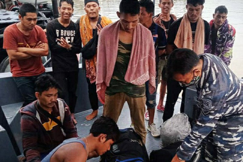 20 TKI dari Malaysia Ditangkap di Tanjung Balai