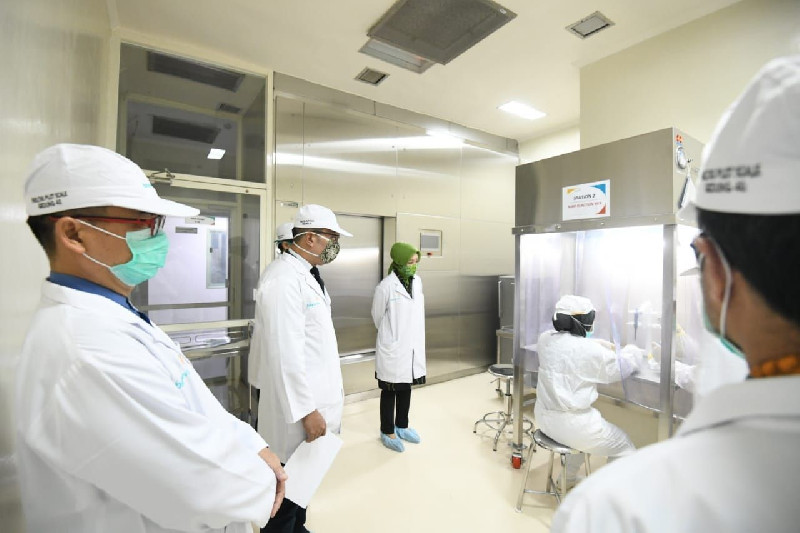 Kabar Gembira, Biofarma di Bandung Sudah Bisa Produksi Reagen PCR