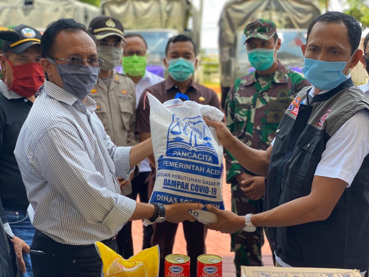Pemerintah Aceh Selatan Terima 5.933 Paket Sembako untuk Masyarakat Miskin yang Terdampak Covid-19