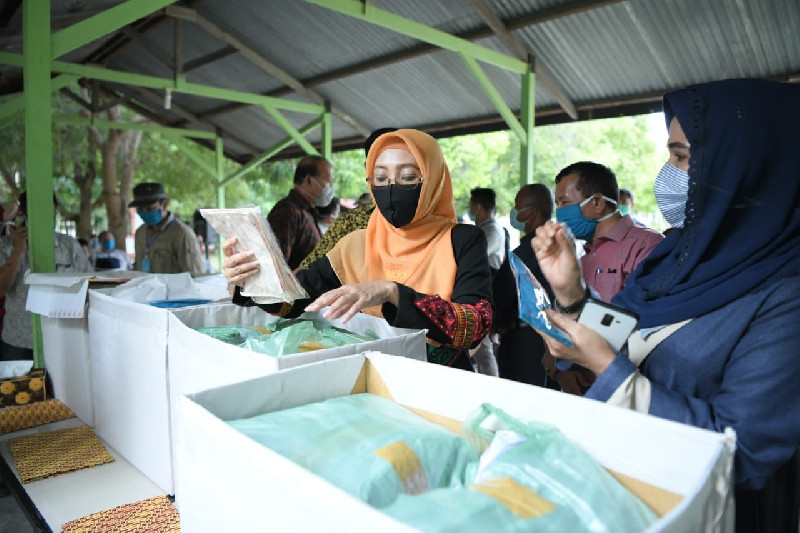 Pemerintah Aceh Salurkan 215.000 Masker Tahap Pertama
