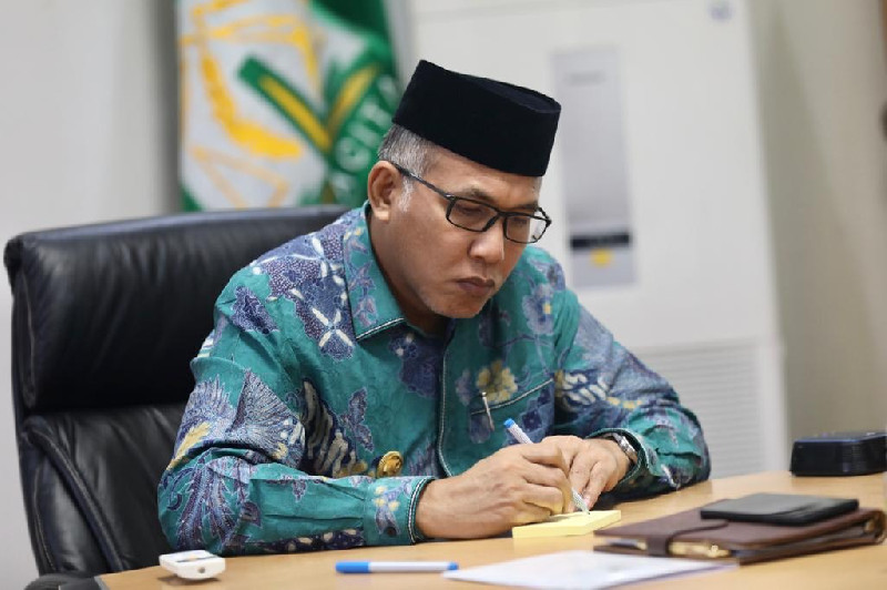 Plt Gubernur Aceh Bahas Strategi Pengendalian Inflasi dan Krisis Pangan